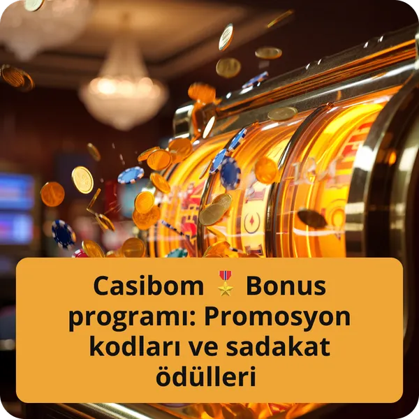 Casibom Bonus programı: Promosyon kodları ve sadakat ödülleri